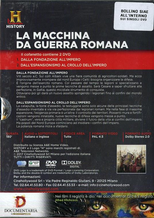 La macchina da guerra romana (2 DVD) - DVD - 2