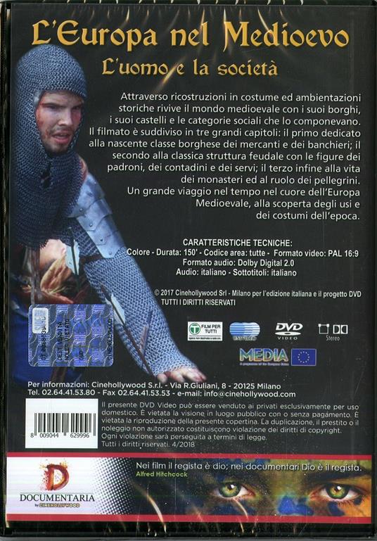L' Europa nel Medioevo - DVD - 2