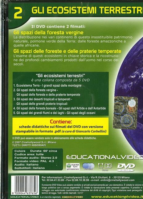 Gli ecosistemi terrestri. Vol. 2 (DVD) - DVD - 2