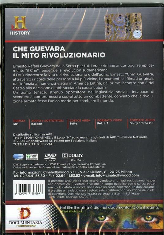 Che Guevara. Il mito rivoluzionario (DVD) - DVD - 2
