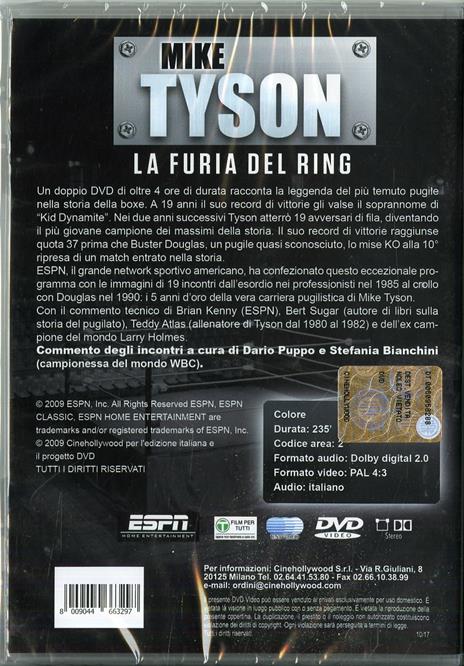Mike Tyson. La furia del ring (DVD) - DVD - 2