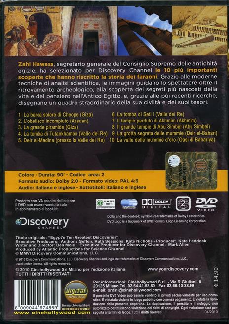 Antico Egitto. Le grandi scoperte - DVD - 2