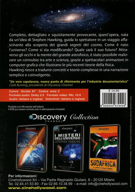 Stephen Hawking. Universo. La teoria del tutto - DVD - 2