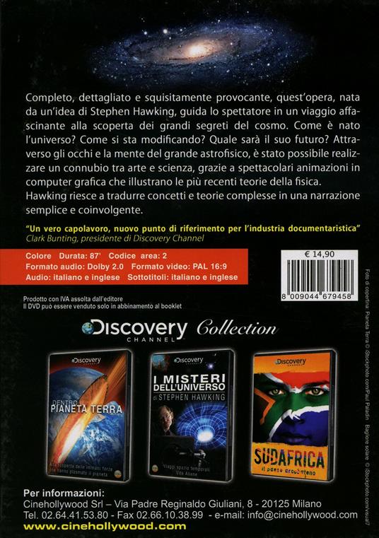 Stephen Hawking. Universo. La teoria del tutto - DVD - 2