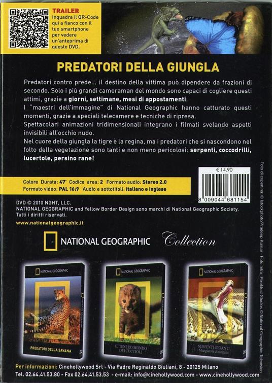 Predatori della giungla - DVD - 2