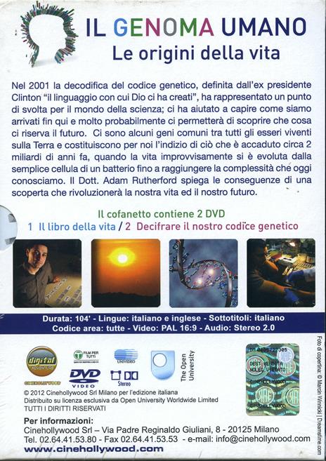 Genoma umano (2 DVD) - DVD - 3