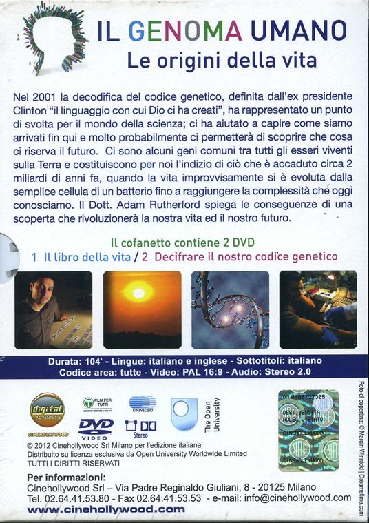 Genoma umano (2 DVD) - DVD - 3