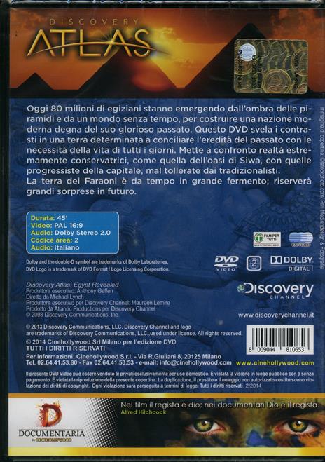 Egitto. Discovery Atlas - DVD - 2