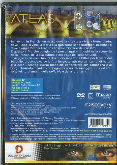 Francia. Discovery Atlas - DVD - 2