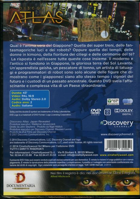 Giappone. Discovery Atlas - DVD - 2