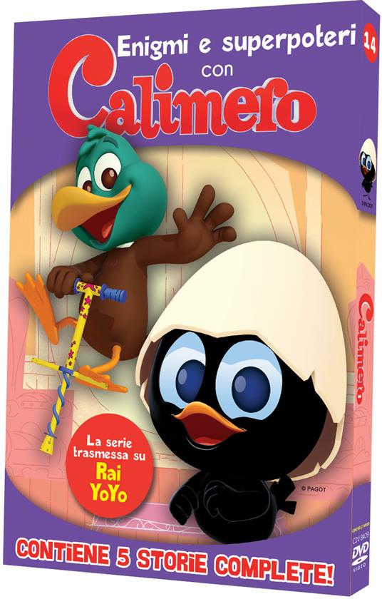 Calimero. Vol. 14. Enigmi e superpoteri con Calimero (DVD) - DVD
