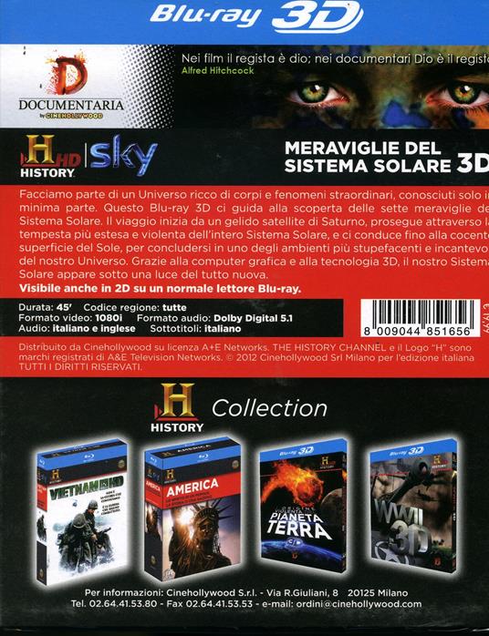 Le meraviglie del sistema solare 3D<span>.</span> versione 3D - Blu-ray - 2