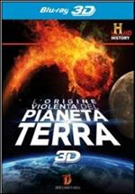 Origine violenta del pianeta Terra 3D
