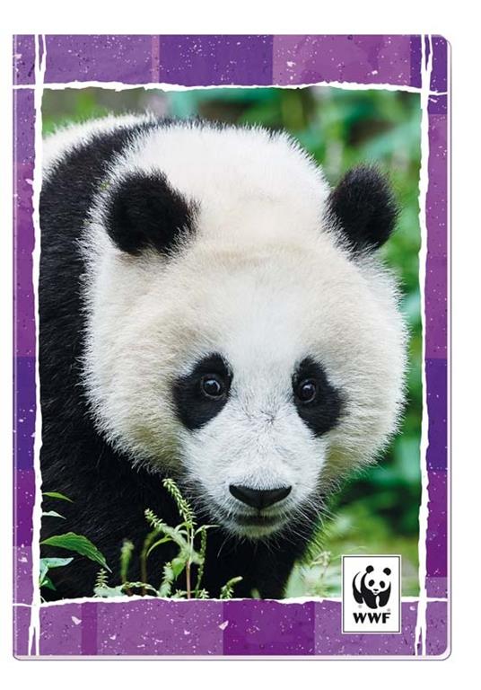 Quaderno maxi A4 WWF. Righe 3 elementare - 4