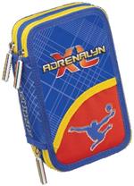 Astuccio accessoriato 3 zip Calciatori Panini