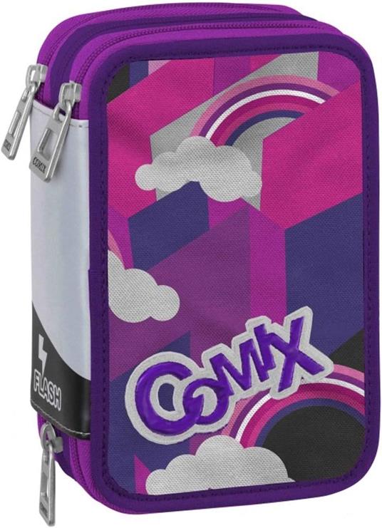 Astuccio Corredo 3 Zip Comix Flash - 2