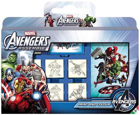 Valigetta 7 Timbri Avengers