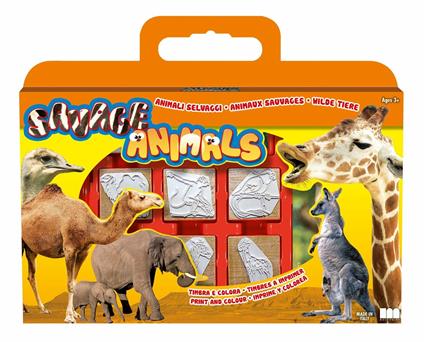 Valigetta Timbri. Savage Animals