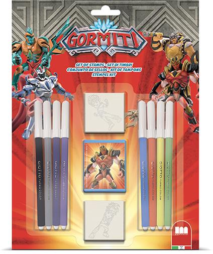 Blister 2 Timbri. Gormiti. Multiprint (6840)