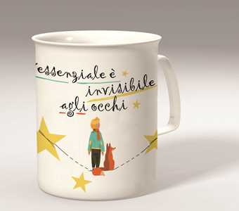 Idee regalo tazza lettaria Meditathe - Saint Exupery - Piccolo Principe Polo Sud