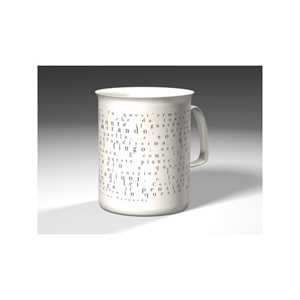 Idee regalo Tazza letteraria Meditathe. Infinito Leopardi - testo completo Polo Sud