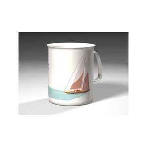 Idee regalo Tazza letteraria Meditathe. Saint Exupery - Barca a vela Polo Sud