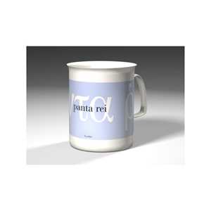 Idee regalo Tazza letteraria Meditathe. Eraclito - Panta rei Polo Sud