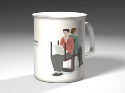 Idee regalo tazza letteraria Meditathe - Walt Whitman 2023 Polo Sud