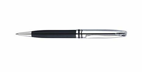 Penna a sfera Pelikan Jazz, meccanismo a rotazione, colore di scrittura nero, punta M, fusto nero - 2
