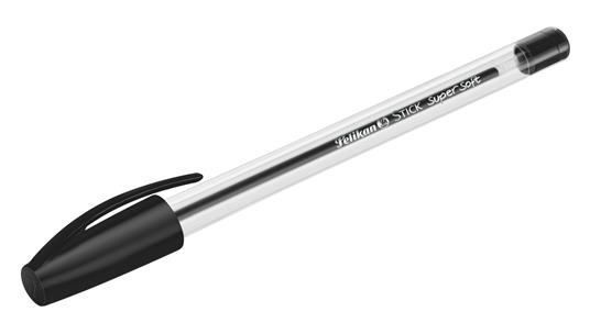 Penna a sfera Pelikan Stick Supersoft con inchiostro superscorrevole. Confezione 12 pezzi (10+2 omaggio) - 3