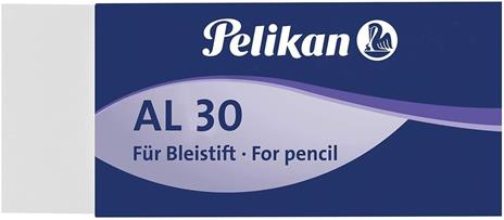 Gomma vinile alta qualità Pelikan AL30 bianca. Confezione da 2 pezzi - 3