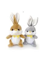 De.Car2 Peluche Coniglio Con Papillon In Coppia, 24917 H22Cm