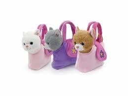 DECAR 2 - Peluche Gattino 25cm. in Borsetta - 25534