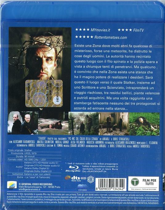 Stalker (Blu-ray) di Andrei Tarkovskij - Blu-ray - 2