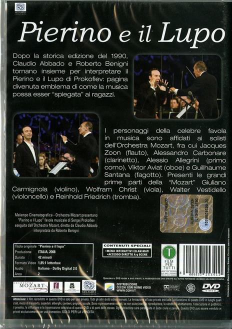 Sergei Prokofiev. Pierino e il lupo di Stefanio Vicario - DVD - 2