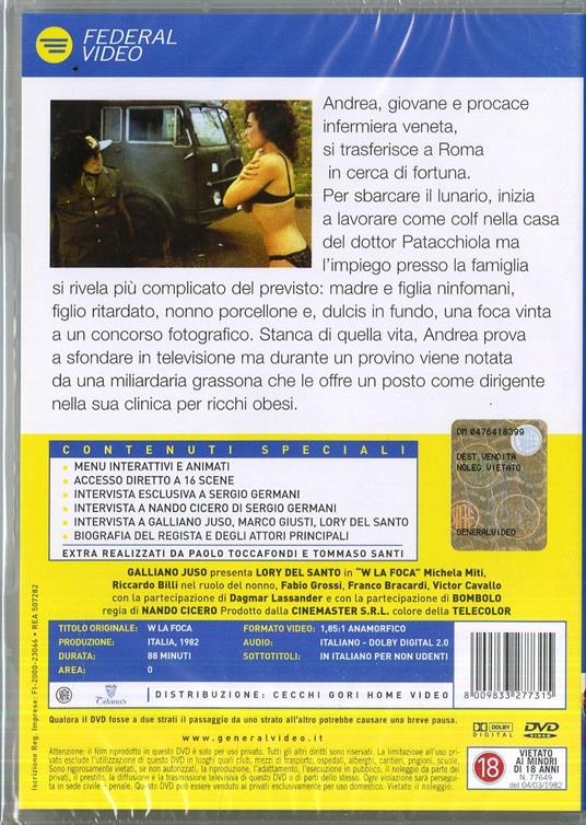 Viva la foca di Fernando Cicero - DVD - 2