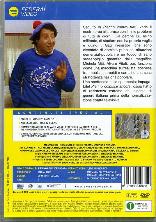Pierino colpisce ancora di Marino Girolami - DVD - 2