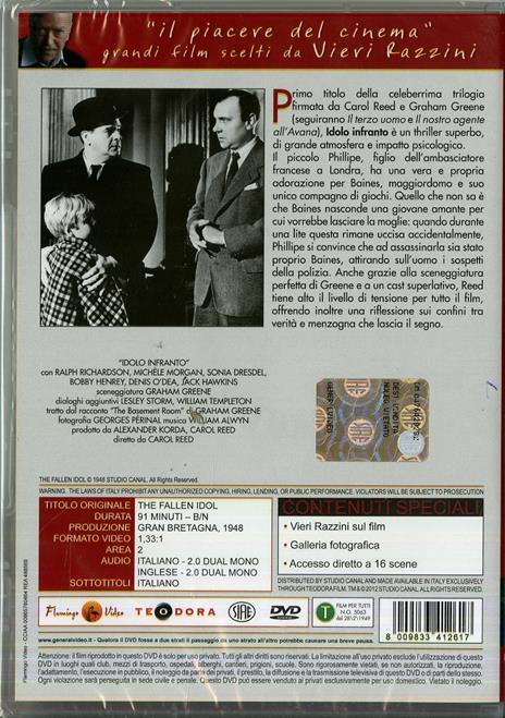 Idolo infranto di Carol Reed - DVD - 2