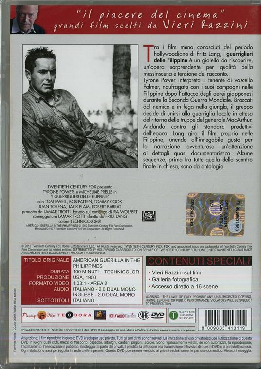 I guerriglieri delle Filippine di Fritz Lang - DVD - 2