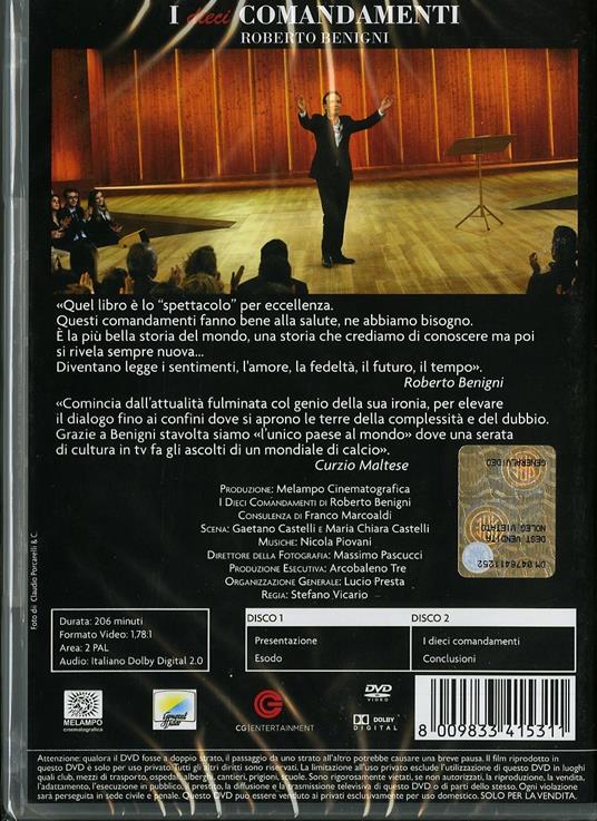 I Dieci Comandamenti - DVD - 2