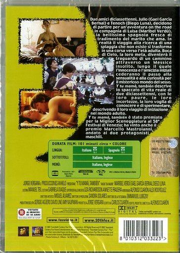 Y tu mamà tambien - Anche tua madre di Alfonso Cuaron - DVD - 2