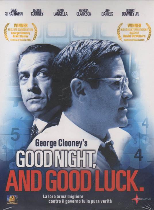 Good Night and Good Luck. Con Booklet (3 DVD) di George Clooney - DVD