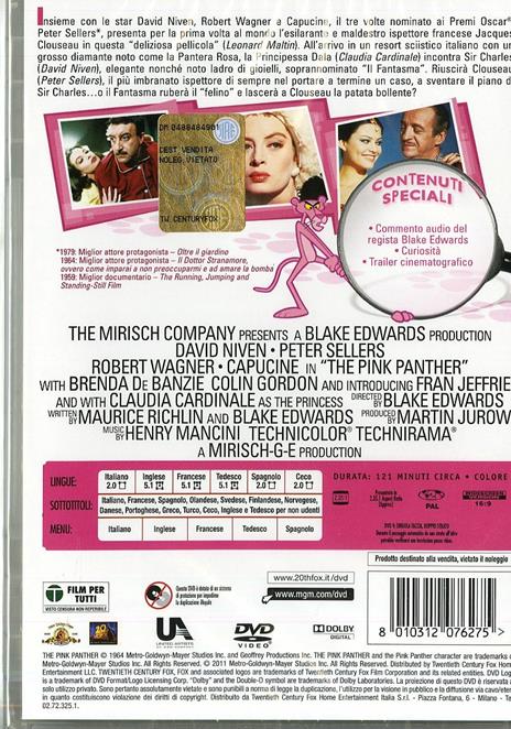 La Pantera Rosa di Blake Edwards - DVD - 2