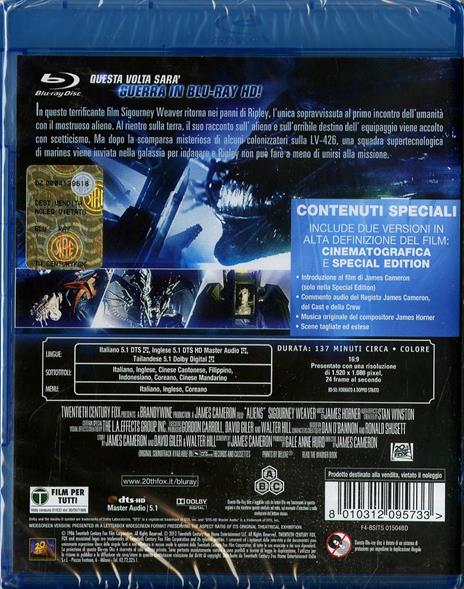 Aliens, scontro finale di James Cameron - Blu-ray - 2