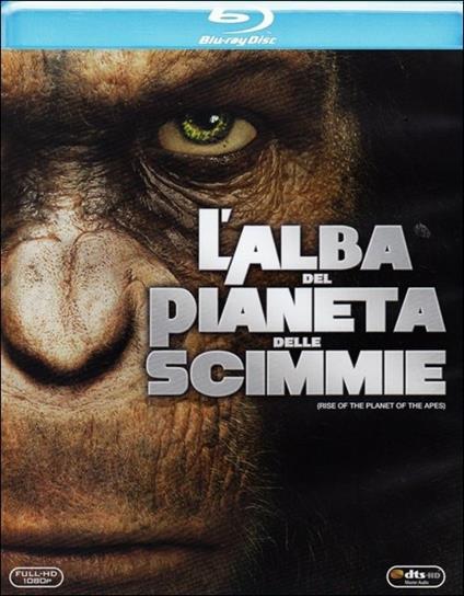 L' alba del pianeta delle scimmie di Rupert Wyatt - Blu-ray