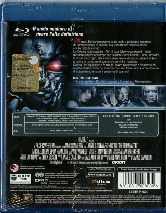 Terminator di James Cameron - Blu-ray - 2
