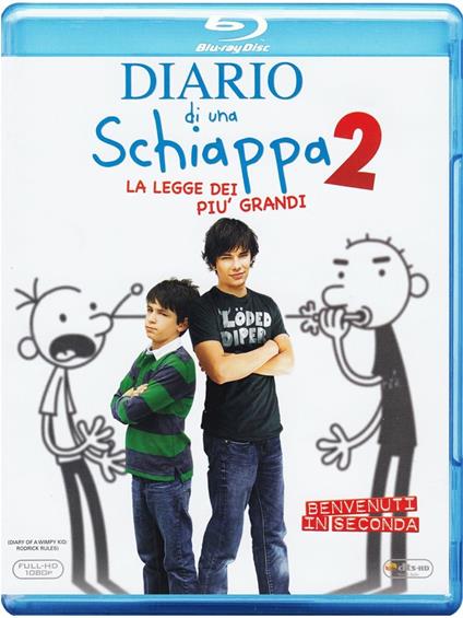 Diario di una schiappa 2. La legge dei più grandi di David Bowers - Blu-ray