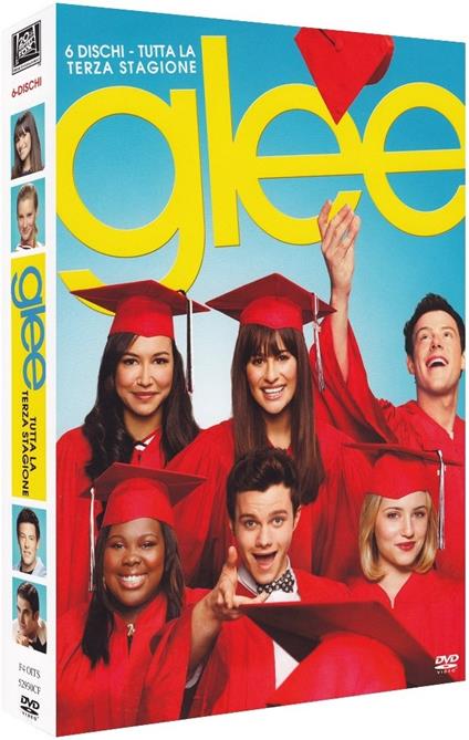 Glee. Stagione 3 (6 DVD) di Eric Stoltz,Brad Falchuk,Alfonso Gomez-Rejon,Adam Shankman - DVD