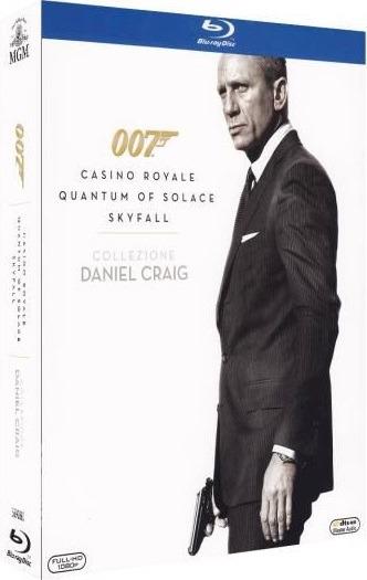 Daniel Craig. 007 (Blu-ray) di Martin Campbell,Marc Forster,Sam Mendes
