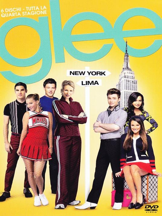 Glee. Stagione 4 (6 DVD) di Brad Falchuk,Alfonso Gomez-Rejon,Eric Stoltz - DVD